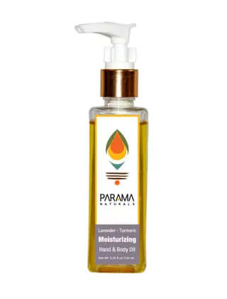 Moisturizer Parama Naturals Lavender Moisturizer Hand & Body Oil, Body Oil, Body Moisturizer, Body Lotion, Natural Sun Protection, Hand & Body Oil, Calming, Sensitive Skin, Dry Skin,  Oily Skin